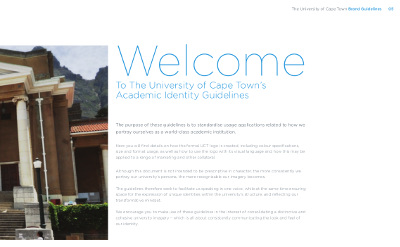 UCT Brand Guidelines